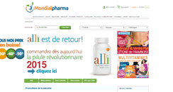 Desktop Screenshot of mondialpharma.com